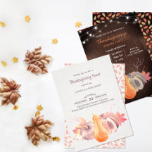 Fall Autumn Thanksgiving Holiday