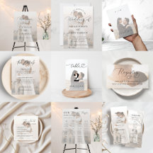Light Faded Transparent Photo Wedding Collection