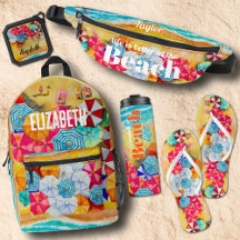 BEACH UMBRELLAS IN THE SAND COLLECTION