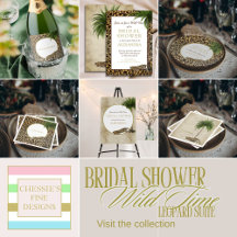 Wild Time Leopard Print Bridal Shower 