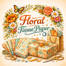 Floral Tissue Paper Collection