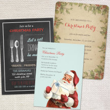 Christmas Party Invites
