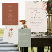 Sage & Terracotta Wedding Suite
