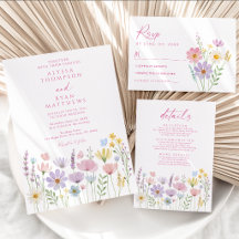 Wildflower Garden Wedding