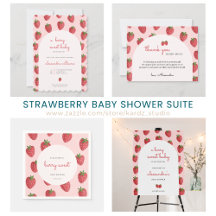 Strawberry Berry Sweet Baby Shower