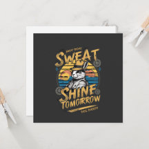 Retro Fitness Rabbit Motivation Design