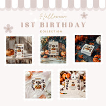 One-Derfully Spooky Western Halloween 1st Birthday