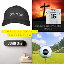 John 3:16 Bible Verse Sports Gifts