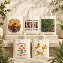 Tote Bags for Plant and Faith Lovers