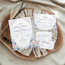 Dusty Blue French Garden Wedding Collection