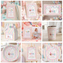 It's Fun to Be One First Girl Birthday Party