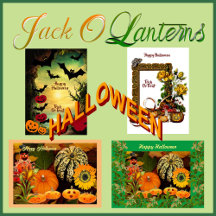 Spooky Jack O Lantern Fall Collection