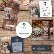 Rustic mason jar photo country wedding