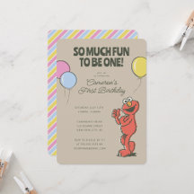 Elmo So Much Fun To Be One Birthday Collection