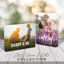 Photo Fun Simple Minimalist Typography Gift Ideas