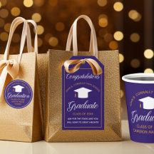 Purple Gold Graduation Party for Seniors