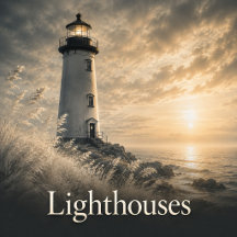 Digital Lighthouse Paintings