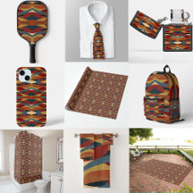 Geometric Opaque Stained Glass Style Abstract 