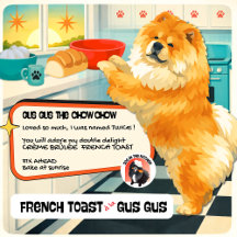 GUS GUS the Chow Chow
