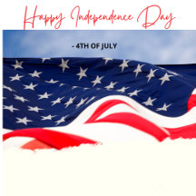 Happy 4th of July Red White Blue Party Supplies