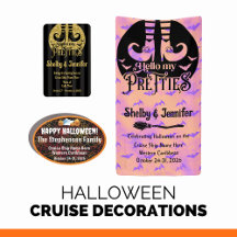 Halloween Cruise Door Decorations