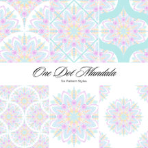 Pastel Rainbow Sundae Mandala Custom Name Gifts