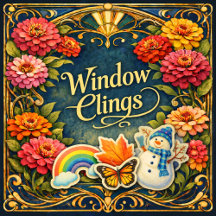 Politically Themed Window Clings