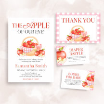 The Apple of Our Eye Baby Shower   BS28