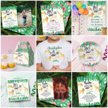 Four Ever Wild Jungle Safari 4th Birthday Party