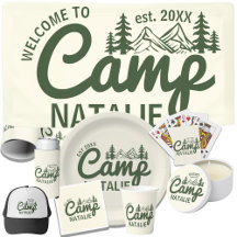 Personalized Camp Bachelorette Party Supplies