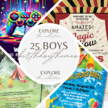 Top 25 ✨  Boys Birthday Trends 