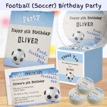 Soccer (Football) Birthday Party
