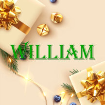 William Name T-Shirt