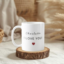 Modern Personalized “I Love You” Gifts