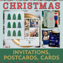 CHRISTMAS | Invitations, Postcards, Cards