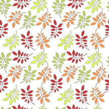 Colorful Autumn Leaves in Warm Tones