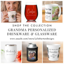 Grandma Personalized Drinkware and Glassware