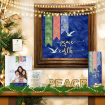 Peace on Earth Watercolor   Holiday Mix-N-Match