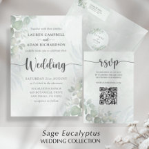 Rustic Greenery Eucalyptus Wedding Collection