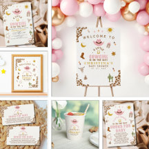 A Little Cowgirl Is on The Way Cute Baby Shower