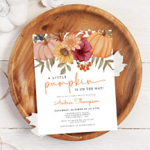 A Little Pumpkin Baby Shower