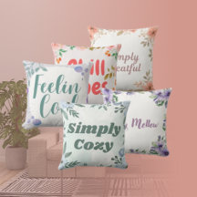 Motivate Throw Pillows