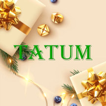 Tatum Name T-Shirt