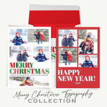 Merry Christmas Bold Typography