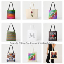 All Shops Tote, Grocery and Gym Bags