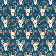 Reindeer Mistletoe Christmas Eve 