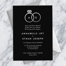 Silver Rings Modern Wedding Collection