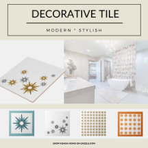Mid Century Modern Decorative Tiles