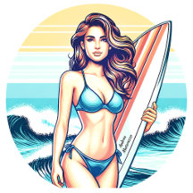 Girl Sport & Surfing