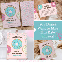 You Donut Want to Miss This Baby Shower